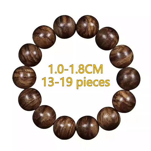 Domineering tiger pattern Dara dry old material agarwood bracelet natural agarwood bracelet for men and women fidelity AB2568